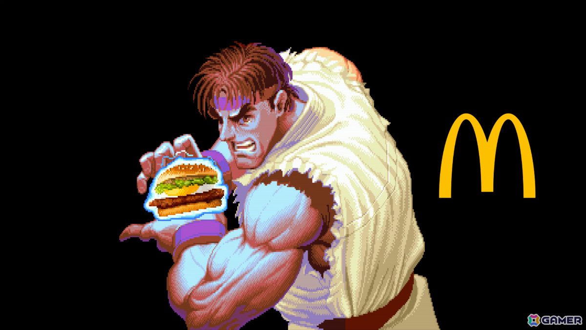 マクドナルド×「ストリートファイター」初のコラボが発表!リュウや春麗などをイメージした新バーガーを10月22日より販売の画像