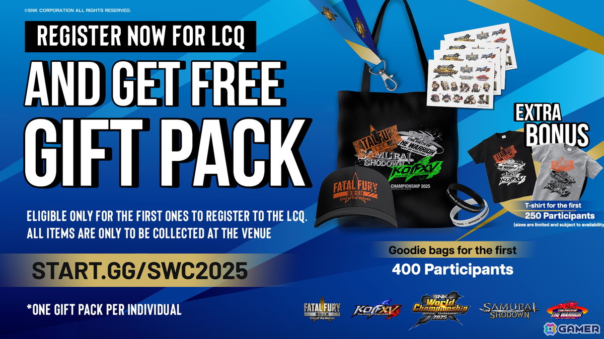 賞金総額＄4,100,000のeスポーツ世界大会「SNK World Championship 2025」の大会スケジュールが発表に！大張正己氏の来場も決定の画像