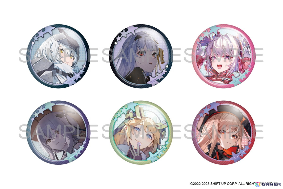 「エリア防衛戦第一弾メモリアル缶バッジ」(全6種)価格:550円(税込)※トレーディング商品