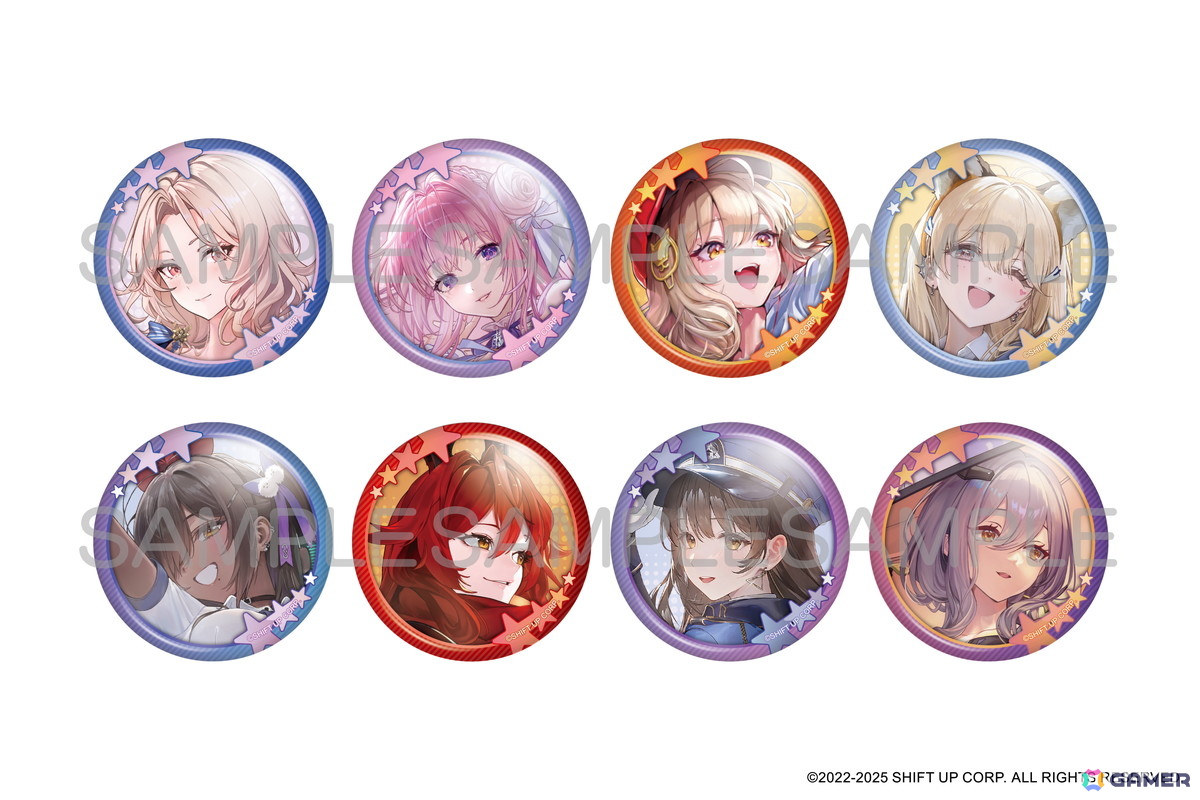 「エリア防衛戦第二弾メモリアル缶バッジ」(全8種)価格:550円(税込)※トレーディング商品