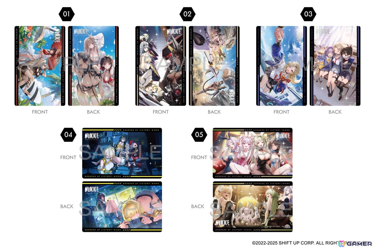 イベント会場購入特典:プロモーションカード(全5種)