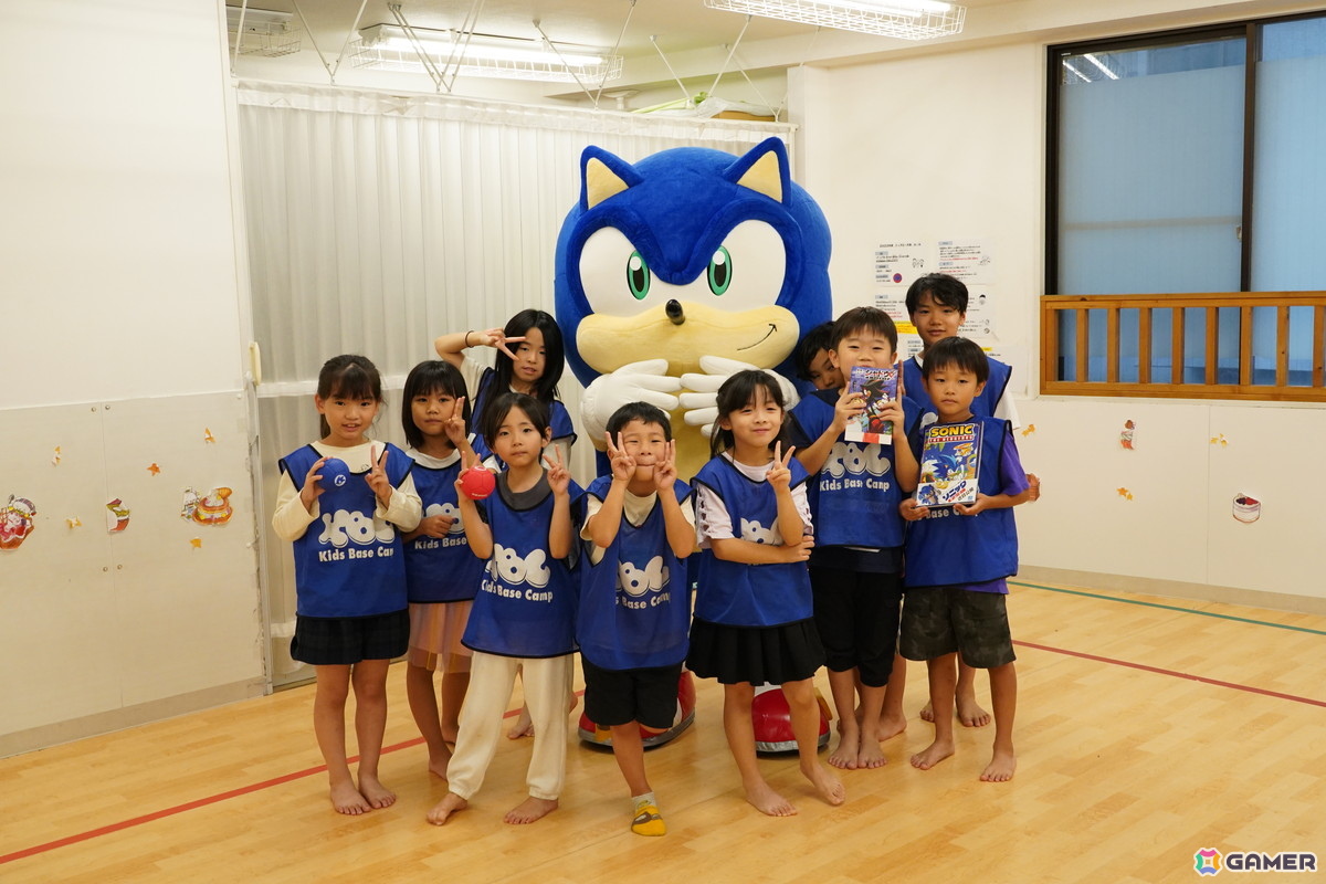 関東圏の学童施設にソニックのグッズをプレゼントするプロジェクト「Gifts from Sonic ~ソニックとともだちになろう~」が始動の画像