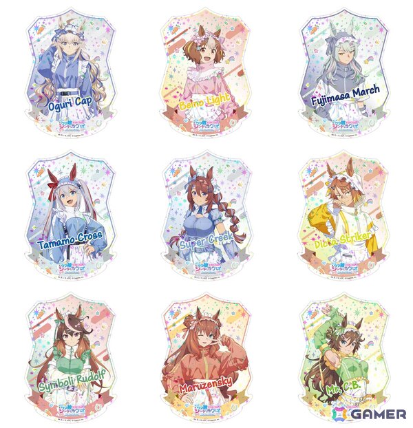 アニメ「ウマ娘 シンデレラグレイ」キャラポップストア ～Cute Jersey Collection～が10月31日よりアトレ秋葉原で開催！の画像12