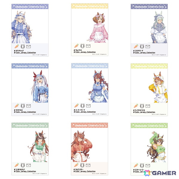 アニメ「ウマ娘 シンデレラグレイ」キャラポップストア ～Cute Jersey Collection～が10月31日よりアトレ秋葉原で開催！の画像3