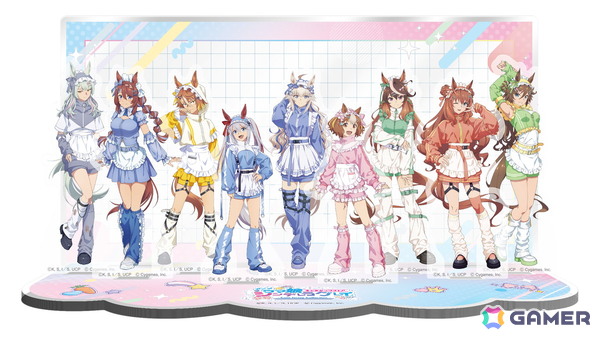アニメ「ウマ娘 シンデレラグレイ」キャラポップストア ～Cute Jersey Collection～が10月31日よりアトレ秋葉原で開催！の画像7
