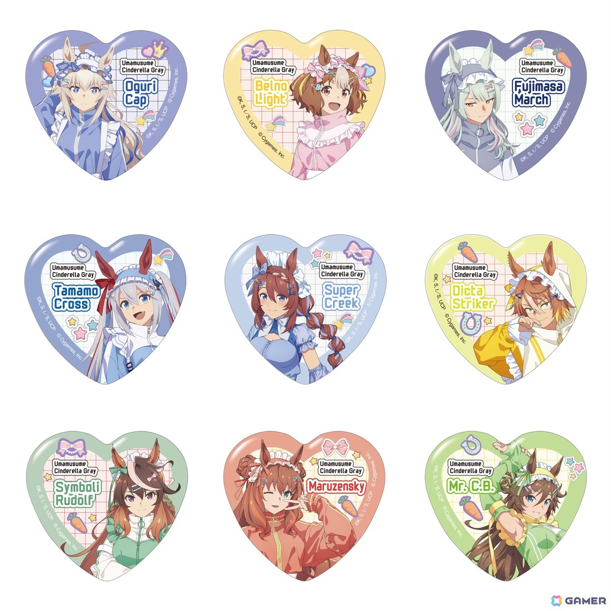 アニメ「ウマ娘 シンデレラグレイ」キャラポップストア ~Cute Jersey Collection~が10月31日よりアトレ秋葉原で開催!の画像