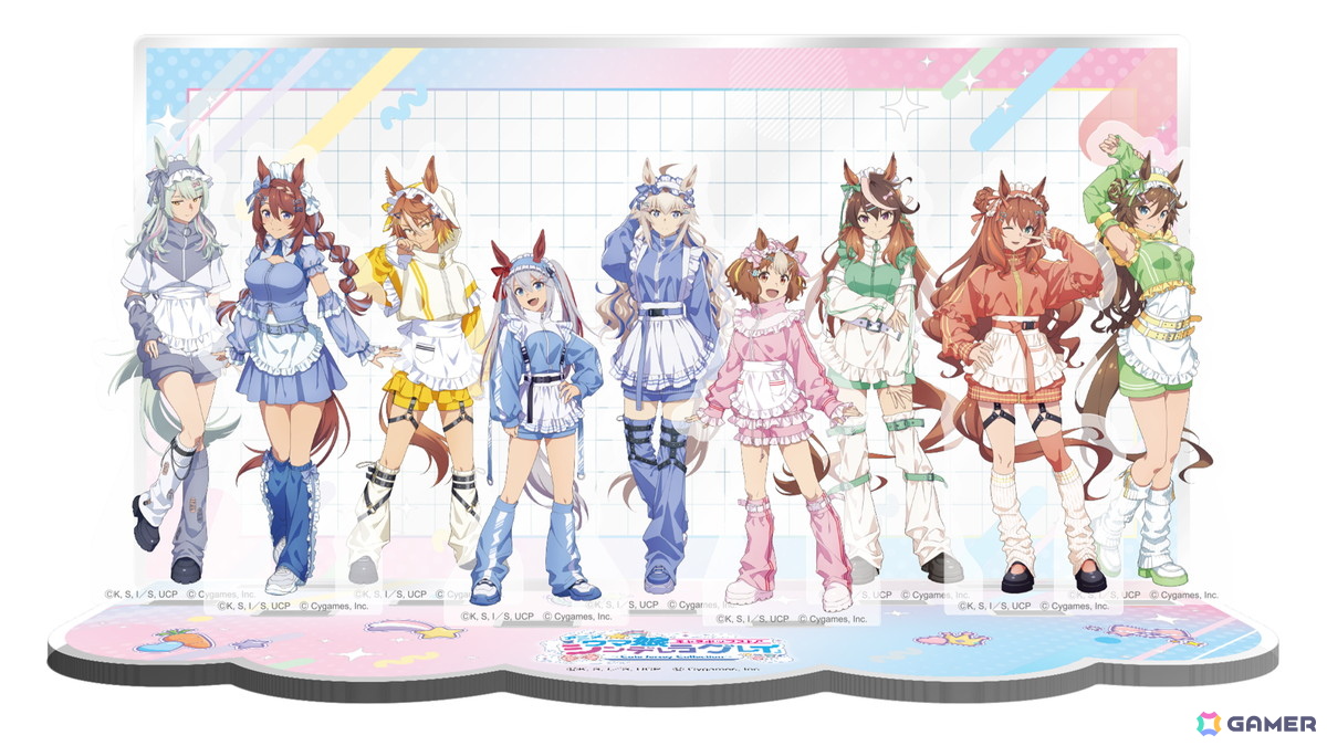 アニメ「ウマ娘 シンデレラグレイ」キャラポップストア ~Cute Jersey Collection~が10月31日よりアトレ秋葉原で開催!の画像