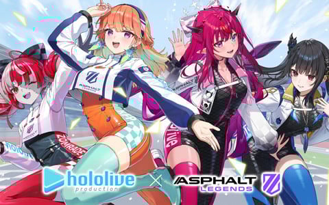 「アスファルト:Legends」でホロライブとの第2弾コラボが実施！小鳥遊キアラさん、IRySさん、クレイジー・オリーさん、ネリッサ・レイヴンクロフトさんがホストとして登場の画像