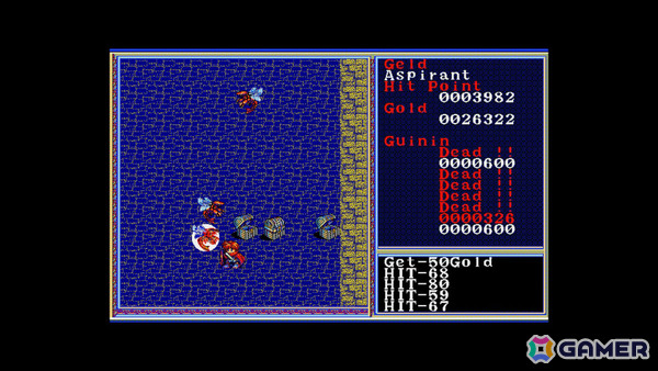 「EGGコンソール リバイバル ザナドゥII PC-9801」がSwitchで配信！「ザナドゥ」のリメイク作品となる超ヘビーユーザー向けアクションRPGの画像