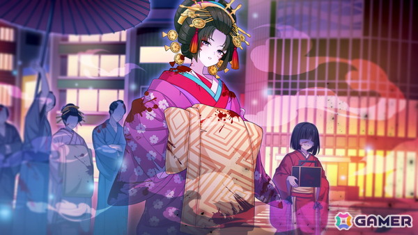 吉原遊郭を舞台にした猟奇ミステリ・アドベンチャー「転生遊郭: Ghost Traveler」がSwitch/Steamで発売！生成AI技術をゲーム開発現場に導入の画像