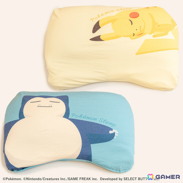 「Pokémon Sleep」×昭和西川のコラボ寝具第2弾が10月20日より順次発売！カビゴンのうでまくらで眠れる枕、イーブイがあしらわれたピロータオルなど全13アイテムの画像3
