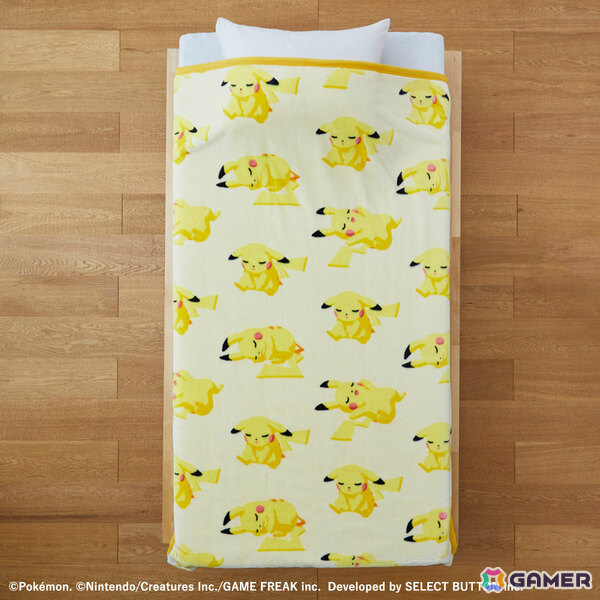 「Pokémon Sleep」×昭和西川のコラボ寝具第2弾が10月20日より順次発売！カビゴンのうでまくらで眠れる枕、イーブイがあしらわれたピロータオルなど全13アイテムの画像7