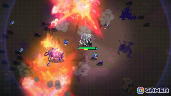 メカを操り蟲の群れをなぎ倒すSFサバイバーライク「絶境ヒーローズ」Switch版がリリース!の画像