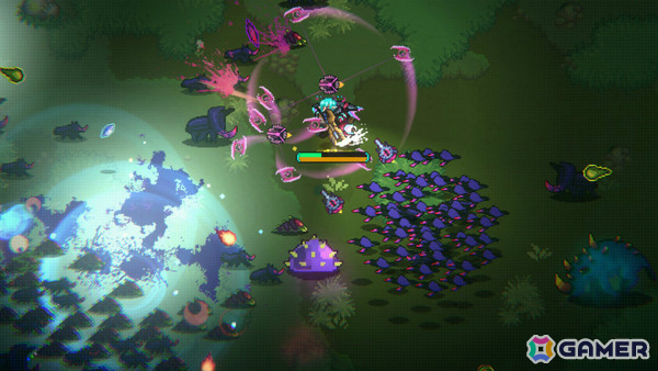 メカを操り蟲の群れをなぎ倒すSFサバイバーライク「絶境ヒーローズ」Switch版がリリース!の画像