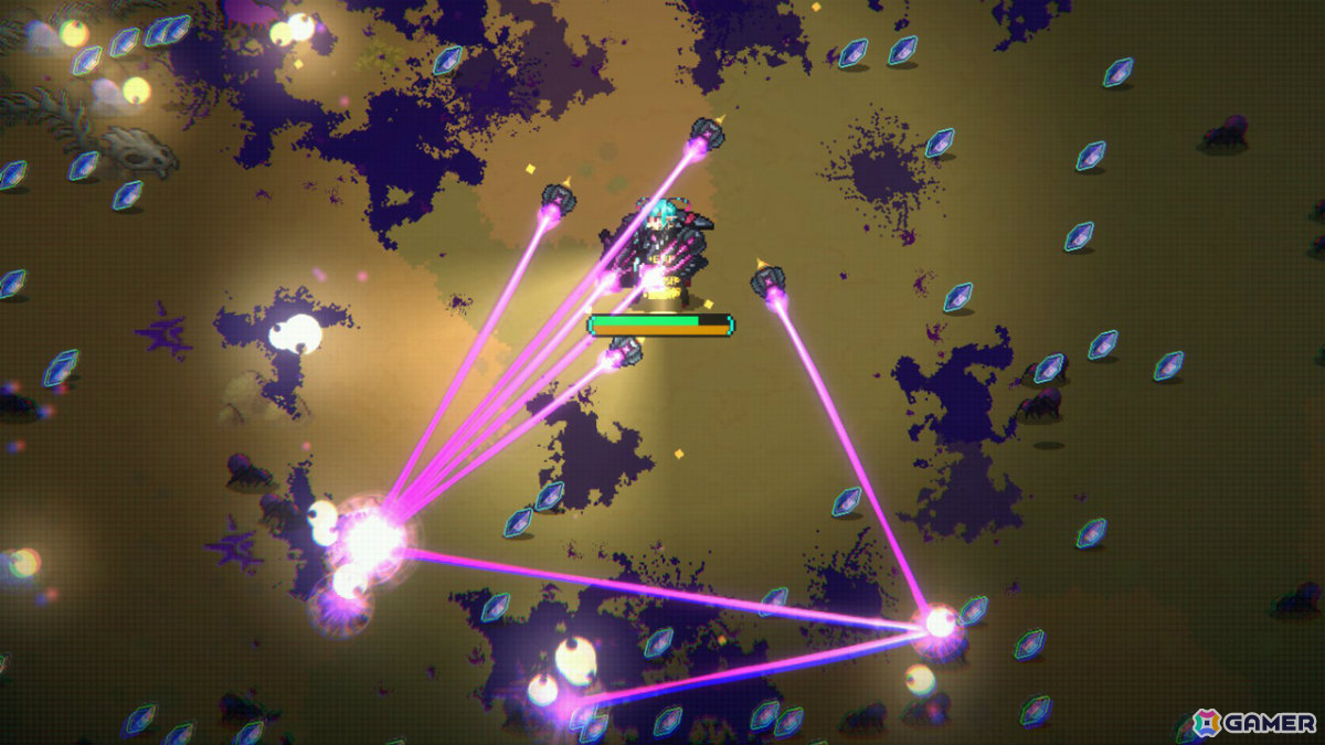 メカを操り蟲の群れをなぎ倒すSFサバイバーライク「絶境ヒーローズ」Switch版がリリース!の画像