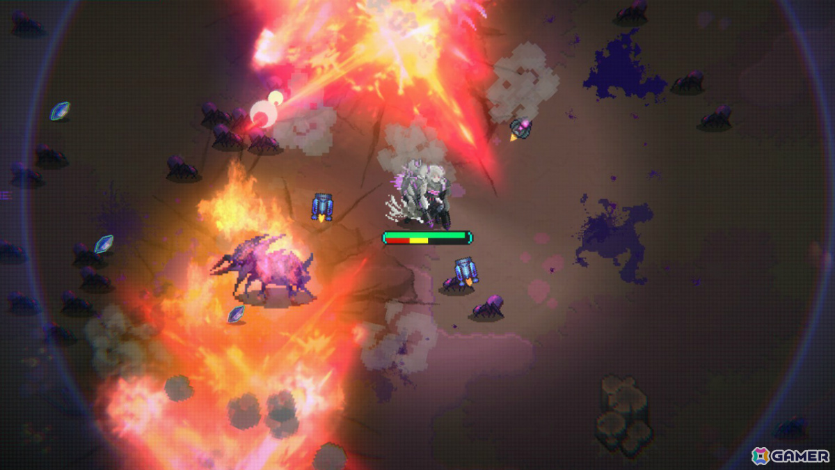 メカを操り蟲の群れをなぎ倒すSFサバイバーライク「絶境ヒーローズ」Switch版がリリース！の画像3