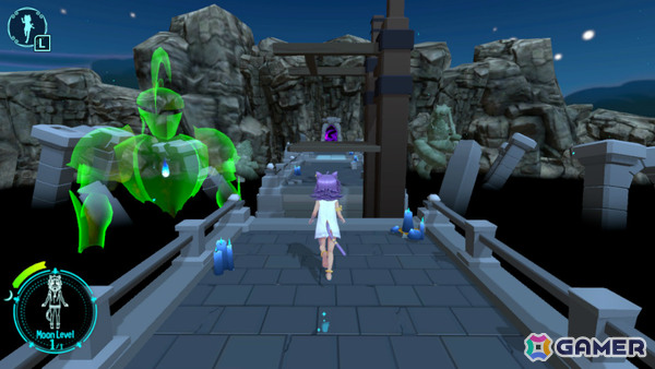 3Dアクションパズル「ネフィ~月灯りの迷宮 X~」Steam版が配信!猫耳少女・ネフィ(CV:井澤詩織)と迷宮を冒険して月の女神を救おうの画像