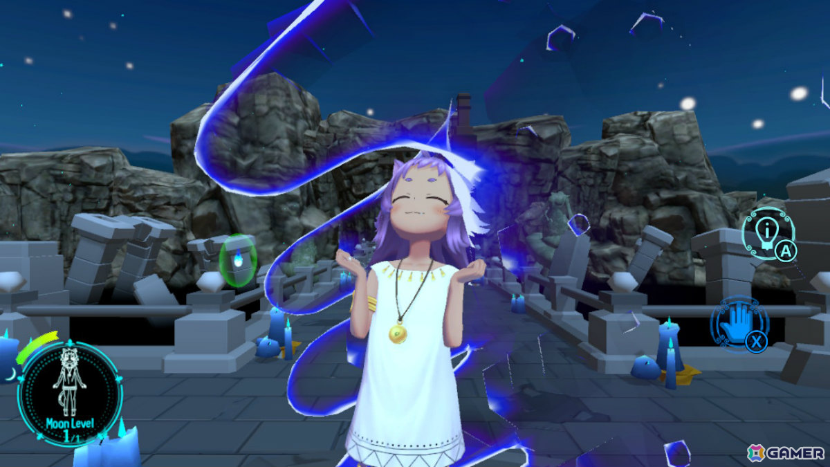 3Dアクションパズル「ネフィ～月灯りの迷宮 X～」Steam版が配信！猫耳少女・ネフィ（CV：井澤詩織）と迷宮を冒険して月の女神を救おうの画像3