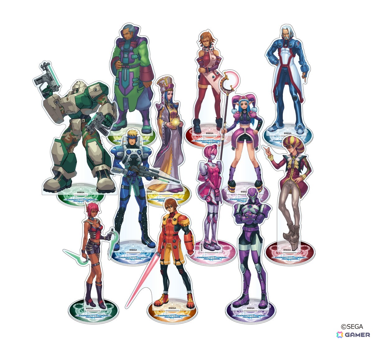 「ファンタシースターオンライン25周年記念ポップアップストア」が紀伊國屋書店 新宿本店にて開催!「PSO」「NGS」のキャラを使用したグッズなどが登場の画像