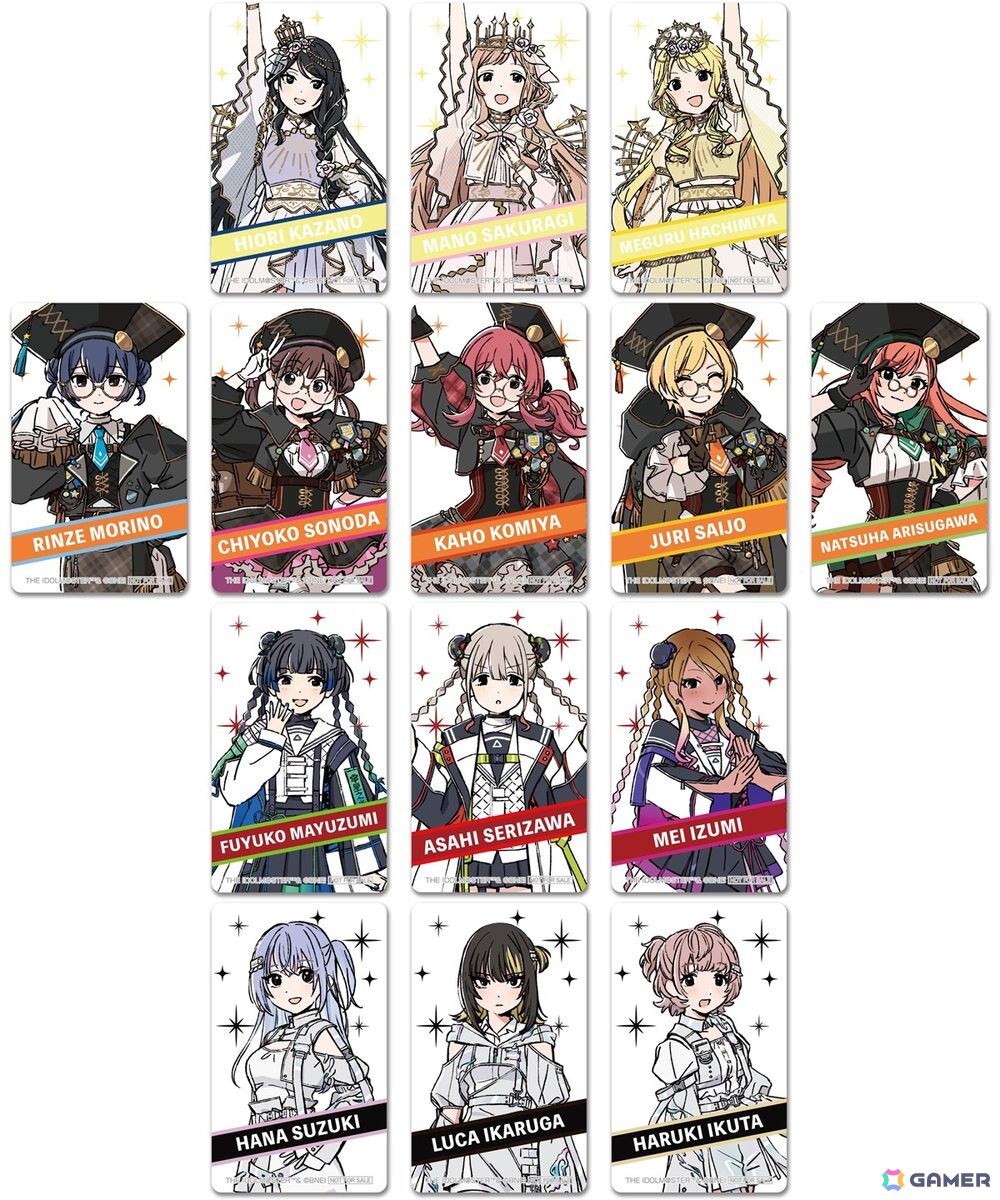 「アイドルマスター シャイニーカラーズ Collaboration with めばち」10月29日よりアイドルマスター オフィシャルショップで登場!グッズ情報を紹介の画像