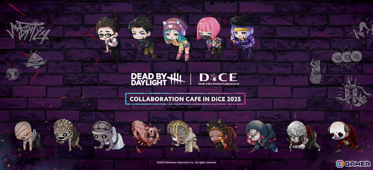 「Dead by Daylight」×DiCEコラボカフェ第4弾が11月3日より開催!怖くて可愛いメニューやグッズが盛りだくさんの画像