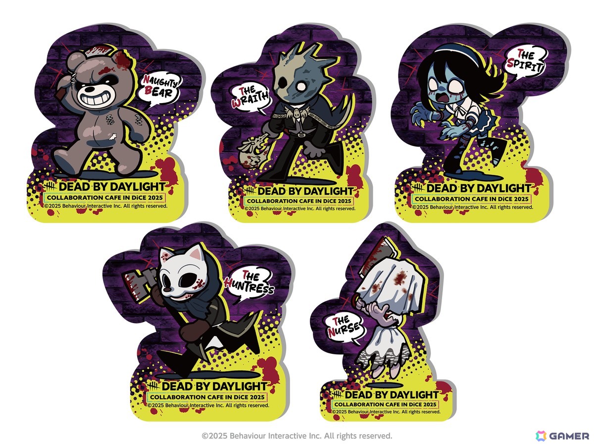 「Dead by Daylight」×DiCEコラボカフェ第4弾が11月3日より開催!怖くて可愛いメニューやグッズが盛りだくさんの画像