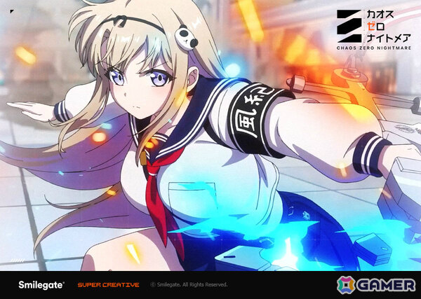 「カオスゼロナイトメア」風紀委員・ハル（CV：羊宮妃那）のアニメーションPVが公開！巨大な錨形のアンカーを振り回す戦闘シーンに注目の画像1