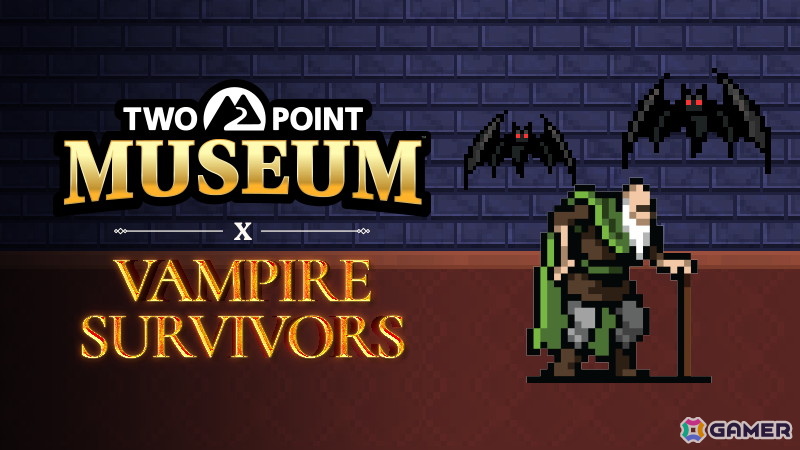 「ツーポイントミュージアム」の無料アップデート6.0が配信！「Vampire Survivors」とコラボした展示品を発掘できる調査地点が追加の画像
