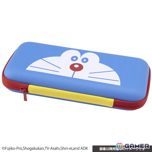 「ドラえもん」デザインのSwitch 2用ポーチがサイバーガジェットから発売決定！Switch 2本体やJoy-Con2、周辺機器などをまとめて収納可能の画像1