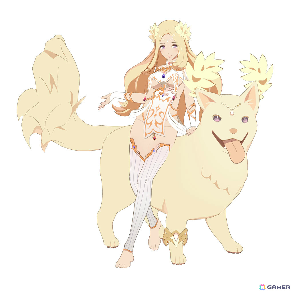 「異世界∞異世界」女神&イヌエルとリリア:勇者が限定衣装で登場!衣装デザインは「ソウナンですか?」のさがら梨々先生が担当の画像