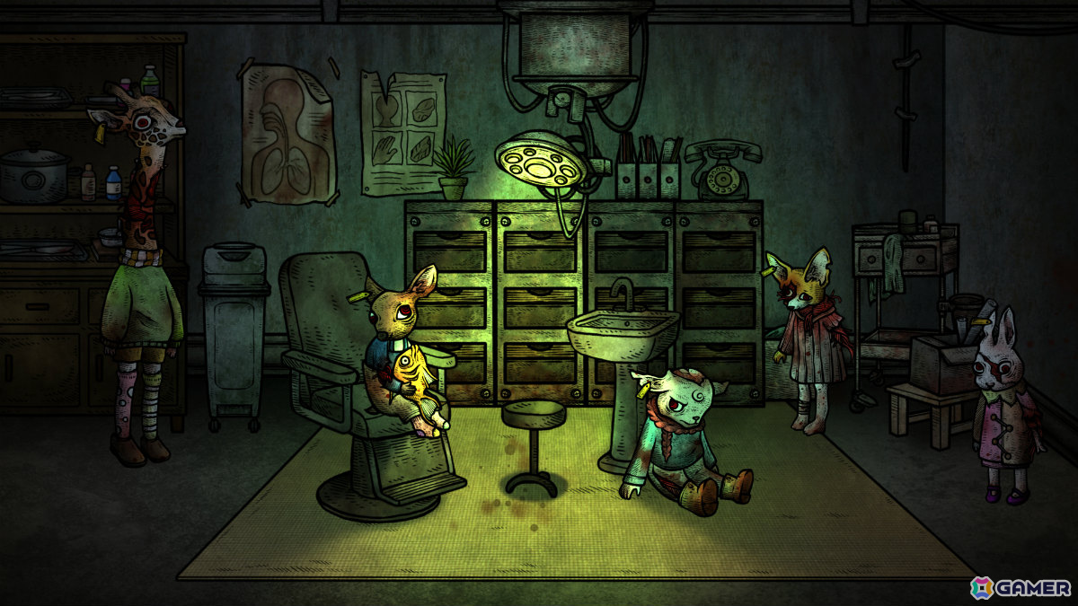 孤独な子どもは悪夢に喰われていく――ダークメルヘンパズルADV「The Strange Box」の体験版がSteam Nextフェスで公開の画像3