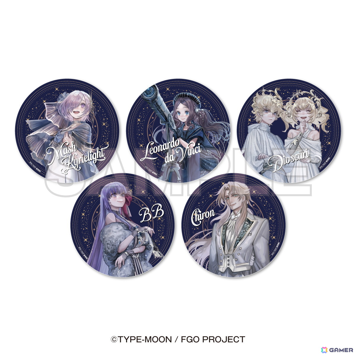 「FGO」とコラボしたプラネタリウム作品「英霊と巡る星々の物語」の上映会場などで販売されるグッズを紹介!の画像