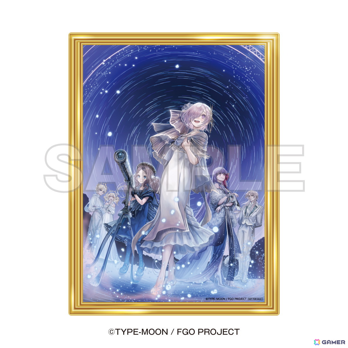 「FGO」とコラボしたプラネタリウム作品「英霊と巡る星々の物語」の上映会場などで販売されるグッズを紹介!の画像
