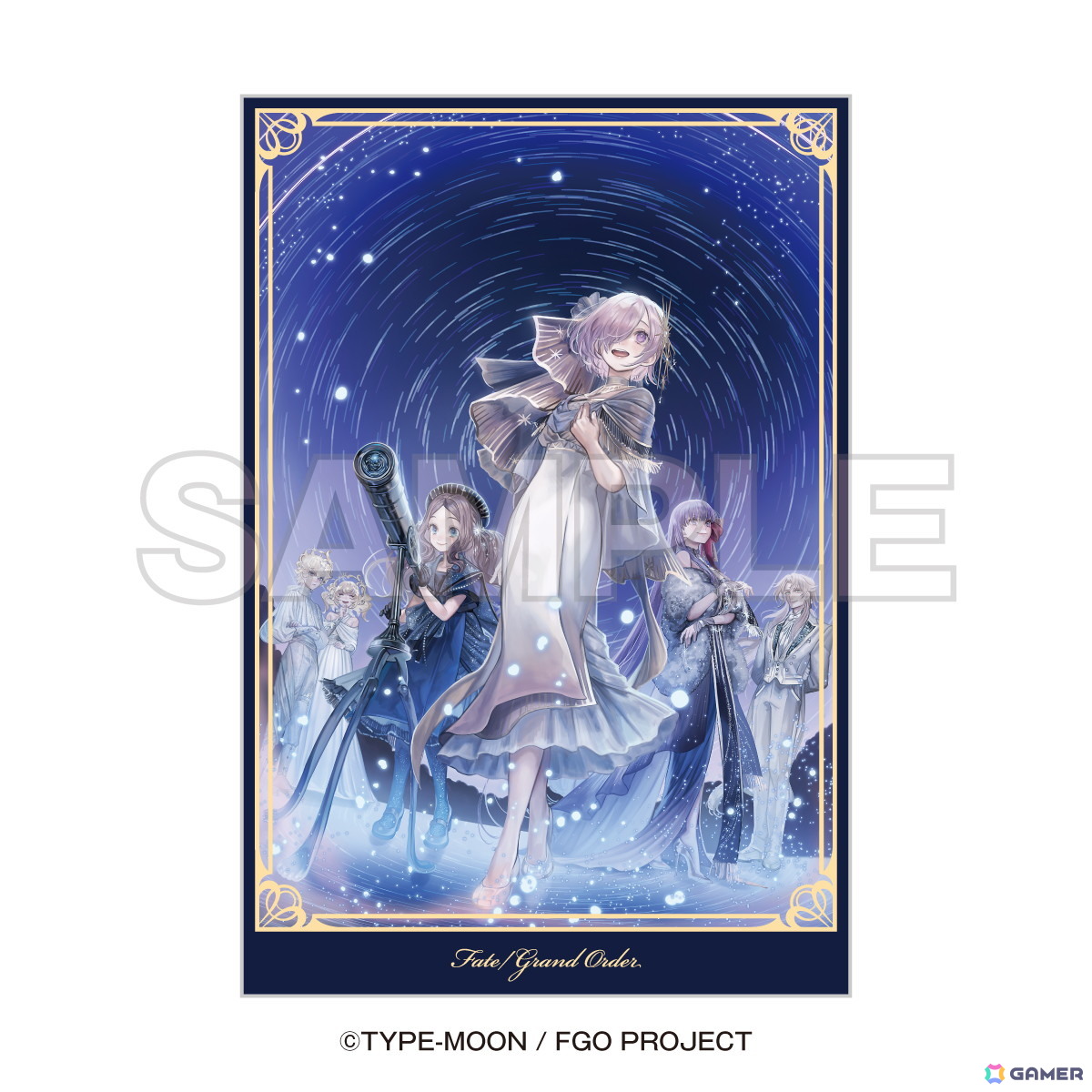 「FGO」とコラボしたプラネタリウム作品「英霊と巡る星々の物語」の上映会場などで販売されるグッズを紹介!の画像