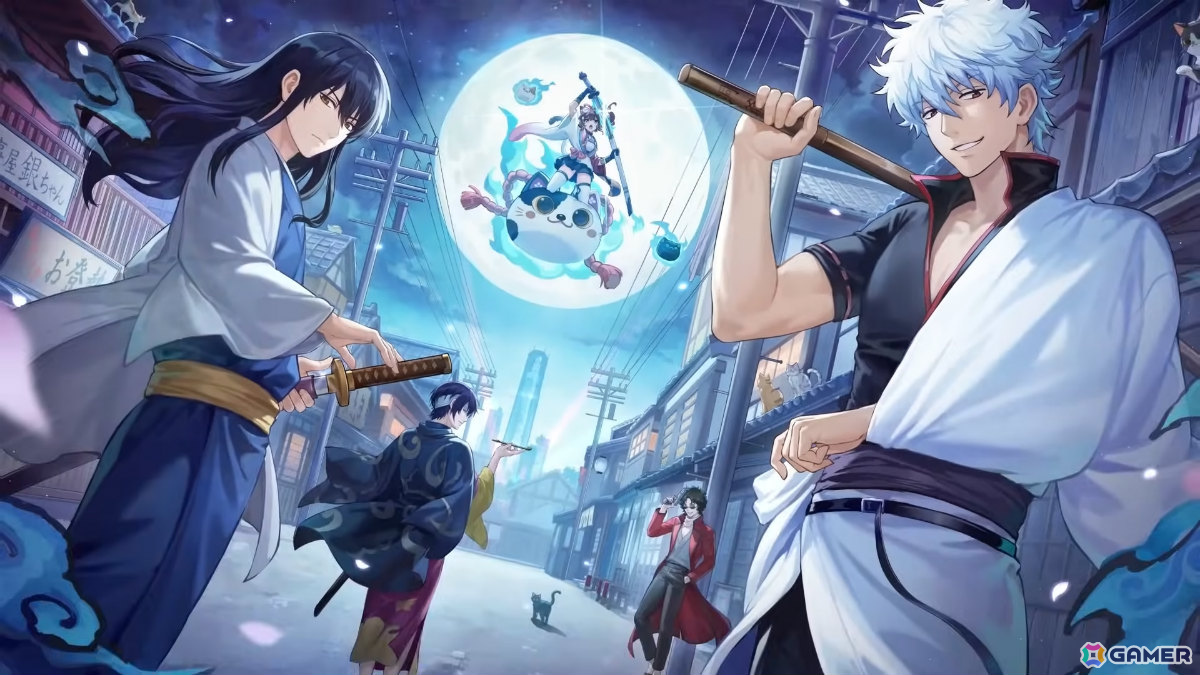 「雀魂」新八（メガネ）が立直棒に！坂田銀時（CV：杉田智和）ら雀士のボイスも聴ける「銀魂」コラボのPVが公開の画像