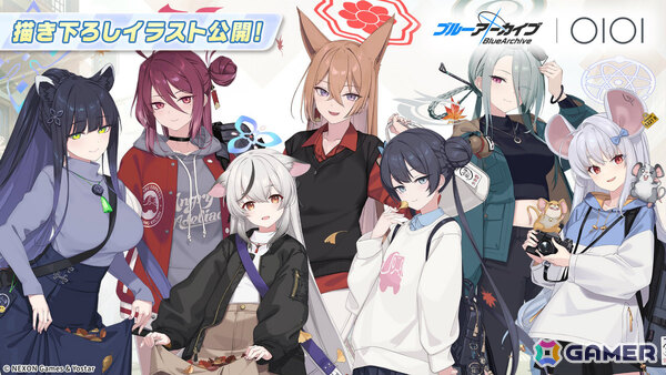 「ブルアカ」対策委員会モデルのAVIOTコラボイヤホンやアビドスの6人の秋服グッズ、JR東海「推し旅」キャンペーンなどが発表！の画像18