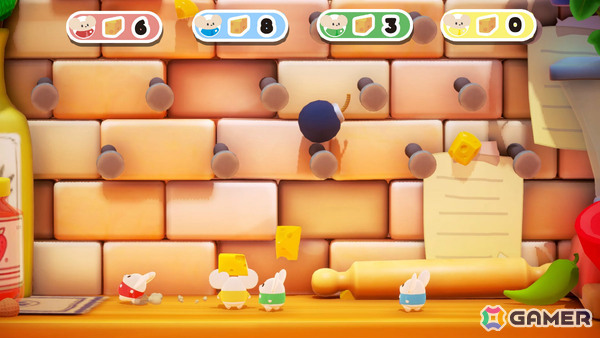 ネズミ社員がネコに見つからないようにチーズを運ぶ最大4人の協力アクション「Little Cheese Works」体験版が10月27日まで公開中！の画像