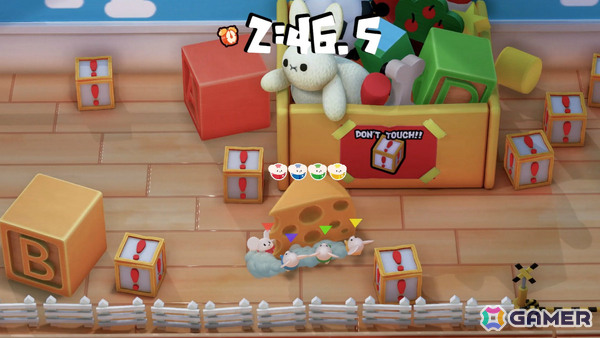 ネズミ社員がネコに見つからないようにチーズを運ぶ最大4人の協力アクション「Little Cheese Works」体験版が10月27日まで公開中！の画像