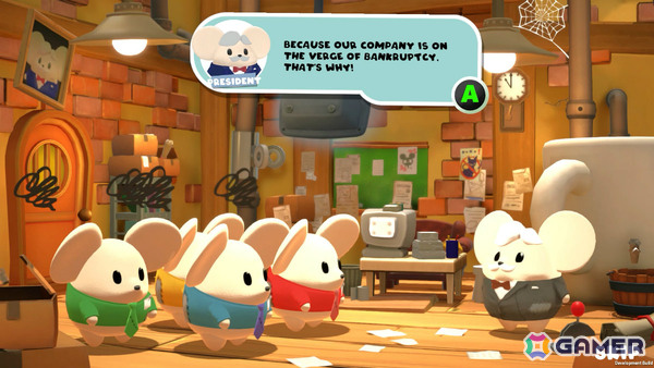 ネズミ社員がネコに見つからないようにチーズを運ぶ最大4人の協力アクション「Little Cheese Works」体験版が10月27日まで公開中！の画像