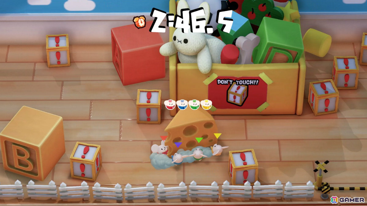 ネズミ社員がネコに見つからないようにチーズを運ぶ最大4人の協力アクション「Little Cheese Works」体験版が10月27日まで公開中！の画像5