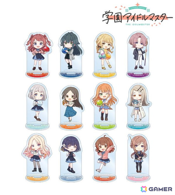 「学マス」×「ROUND1」コラボアイテムが受注販売中！ボウリングシャツ姿などの描き下ろしイラストグッズが登場の画像13