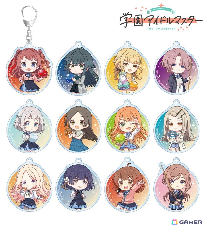 「学マス」×「ROUND1」コラボアイテムが受注販売中!ボウリングシャツ姿などの描き下ろしイラストグッズが登場の画像