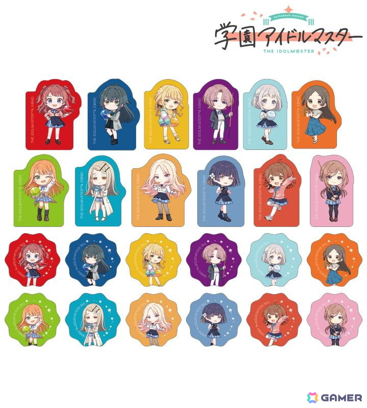 「学マス」×「ROUND1」コラボアイテムが受注販売中!ボウリングシャツ姿などの描き下ろしイラストグッズが登場の画像