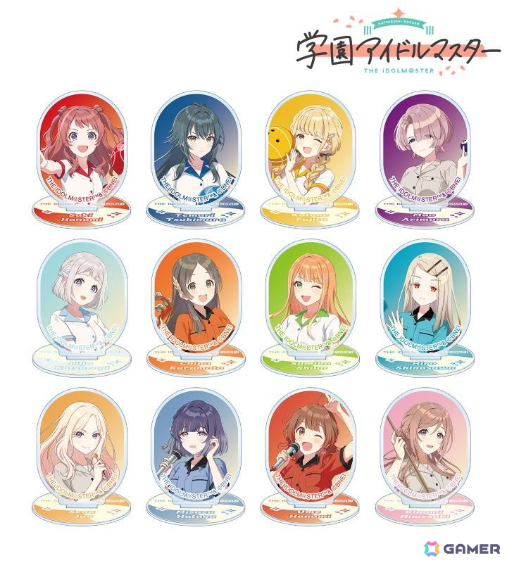 「学マス」×「ROUND1」コラボアイテムが受注販売中!ボウリングシャツ姿などの描き下ろしイラストグッズが登場の画像