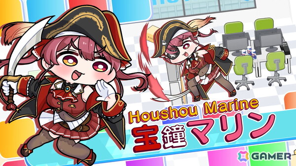 ホロライブ3期生が“女王の座”をめぐり激突！2.5D対戦アクション「ホロライブファンタジーバトル」Steamにて2026年上半期に配信の画像