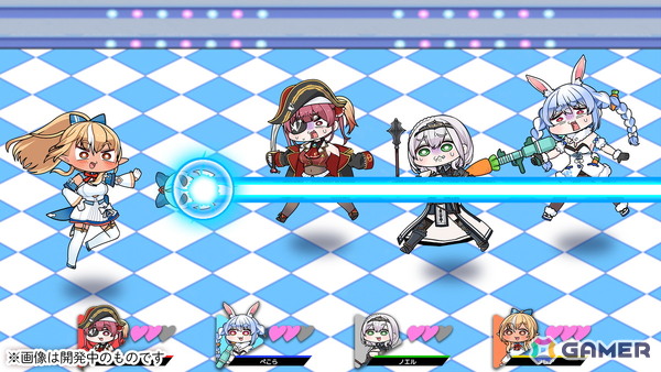 ホロライブ3期生が“女王の座”をめぐり激突！2.5D対戦アクション「ホロライブファンタジーバトル」Steamにて2026年上半期に配信の画像8