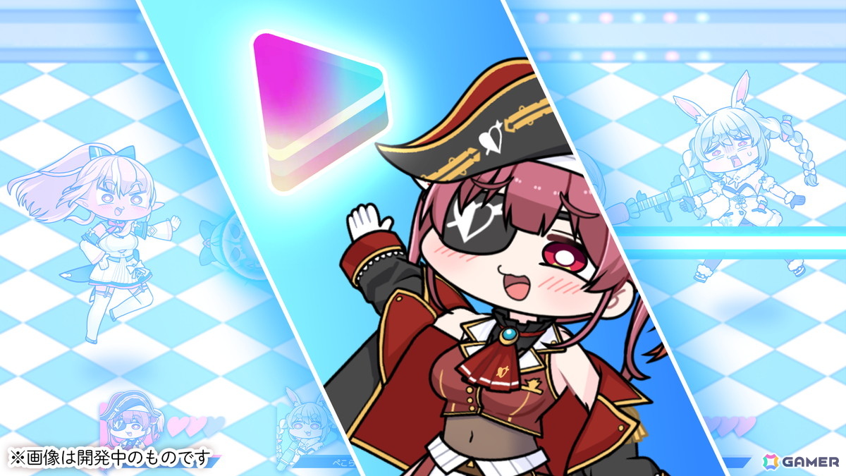ホロライブ3期生が“女王の座”をめぐり激突！2.5D対戦アクション「ホロライブファンタジーバトル」Steamにて2026年上半期に配信の画像