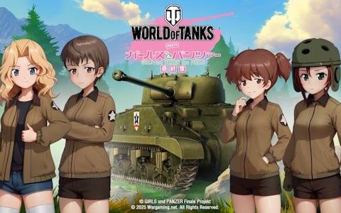 「World of Tanks」で「ガールズ＆パンツァー」コラボが再び！ケイ率いるサンダース大学付属高校が参戦