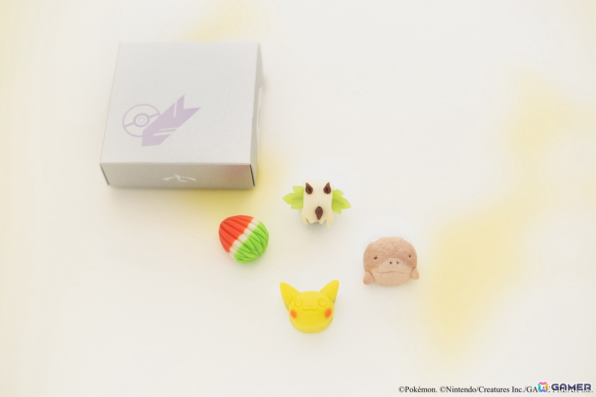 「ポケモン京菓子」が10月25日より販売開始！ピカチュウやホウオウを表現した上生菓子、麩焼き煎餅などが登場の画像