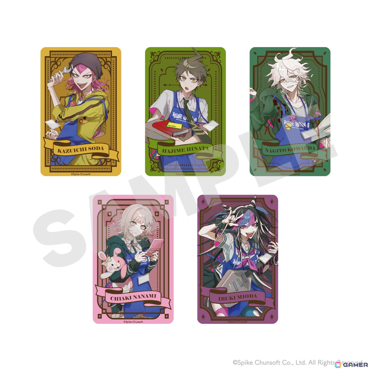 ダンガンロンパ 日向 狛枝 スイーツ パラダイス コラボ ステッカー 特典 ダンガンロンパ 日向 狛枝 スイーツ パラダイス コラボ